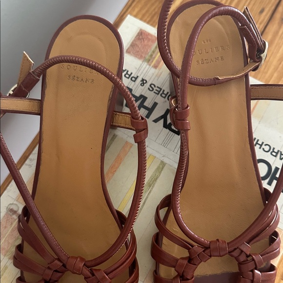 Sézane Gloria Heeled Sandals - Picture 3 of 6